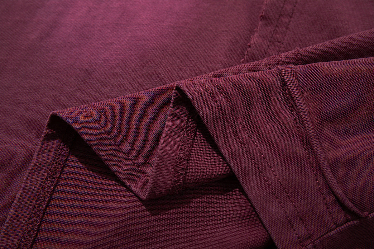 Sweat-shirt oversize à manches longues et poches cargo – Style américain vintage délavé