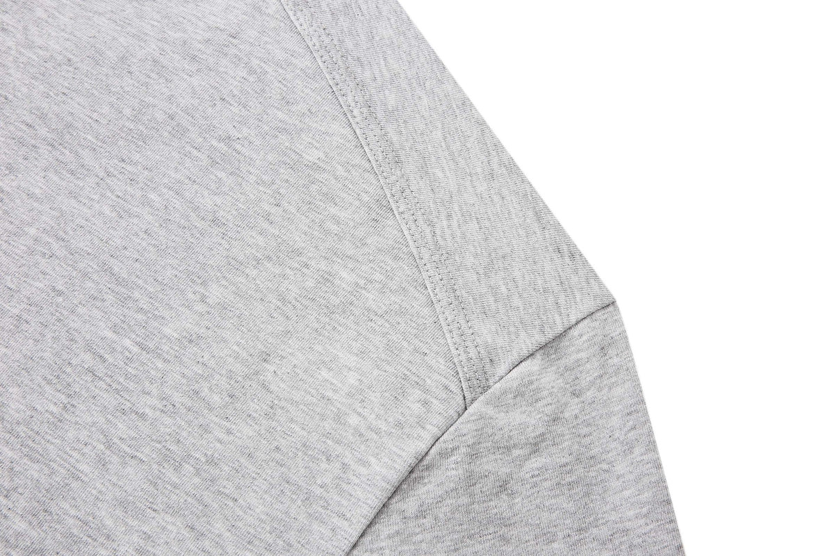 Men's Long Sleeve Crew Neck T-Shirt – Slim Fit Raglan Shoulder Tee