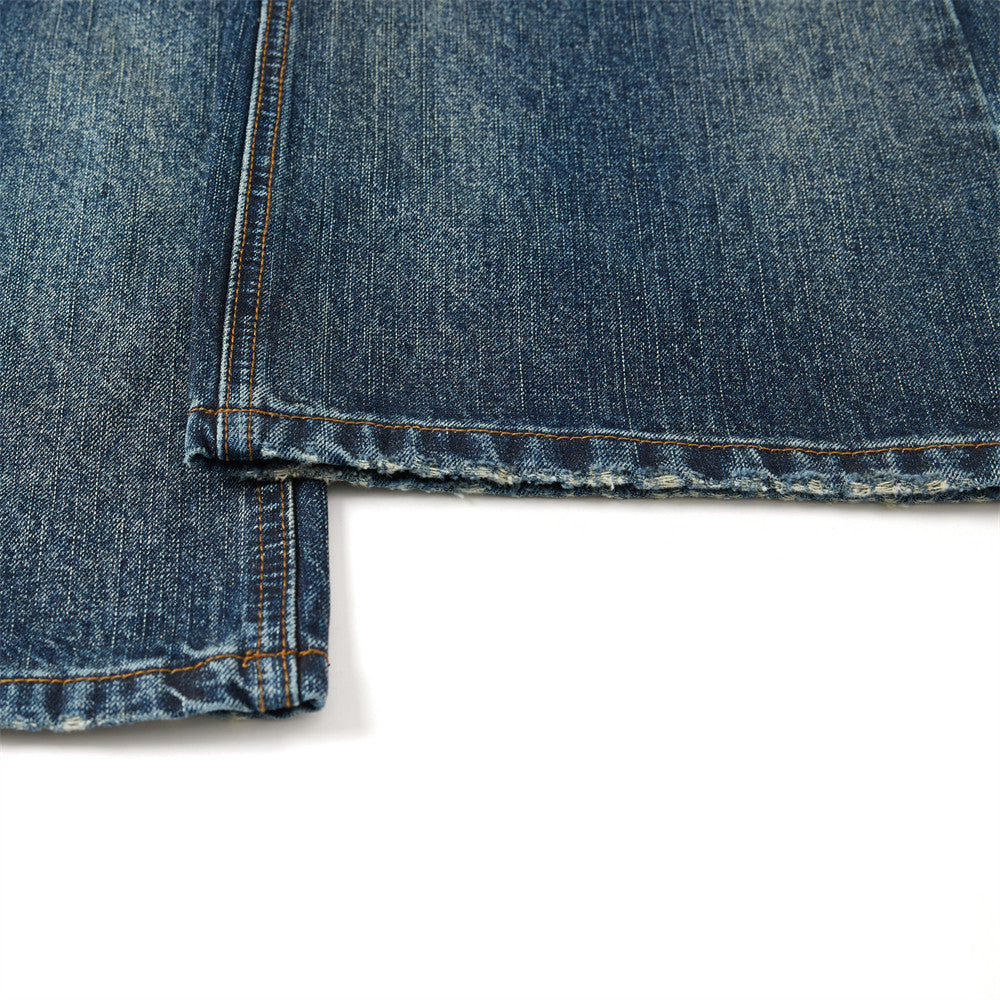 American Vintage Washed Wide-Leg Jeans – Men's Baggy Dad Pants
