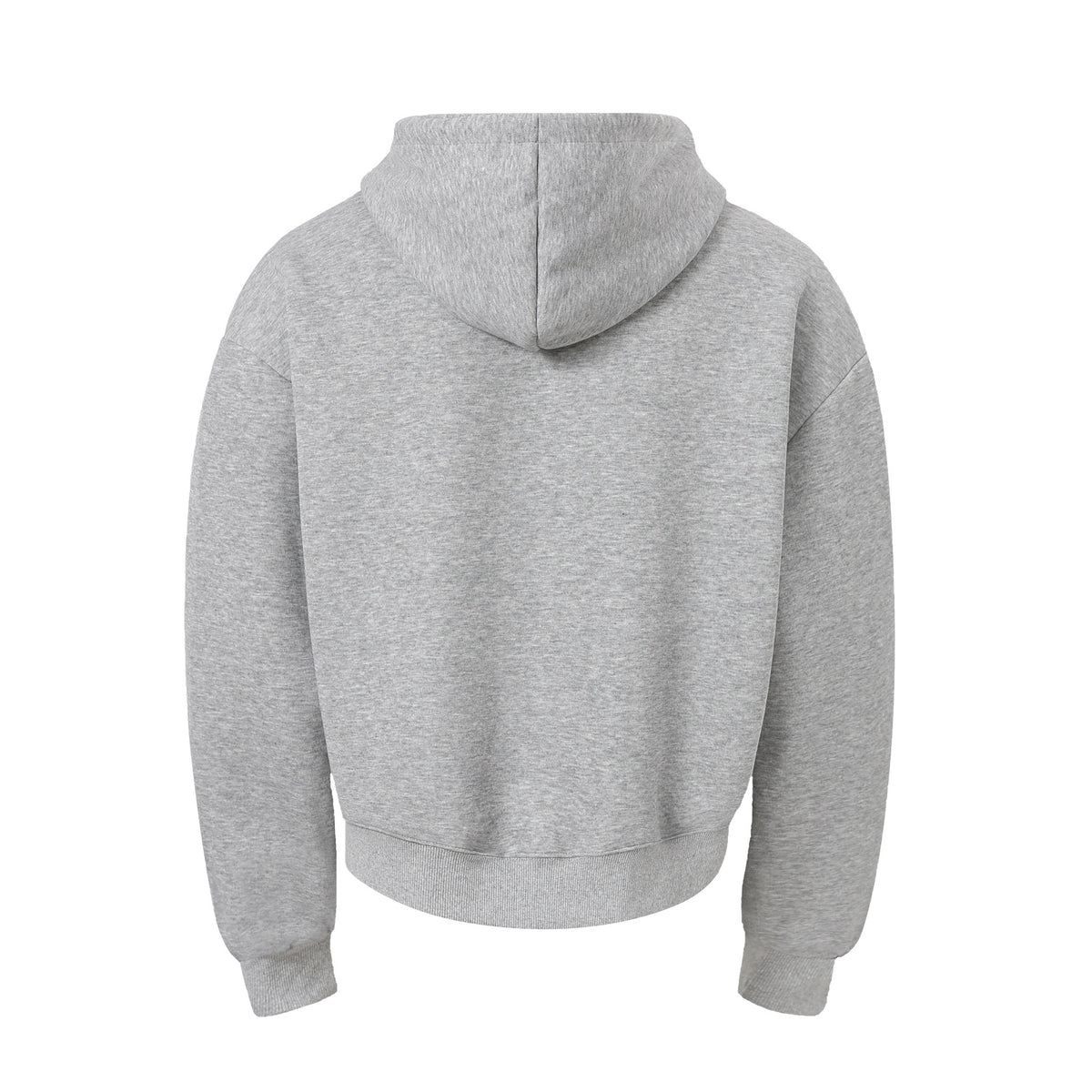 Designer Zip-Up Hoodie with Metal Stud Detail — Heavyweight Oversized Fit