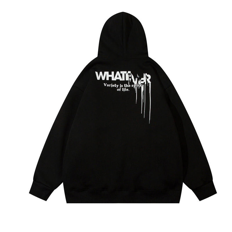 Heavyweight Graffiti Graphic Hoodie – Oversized Street Style Pullover