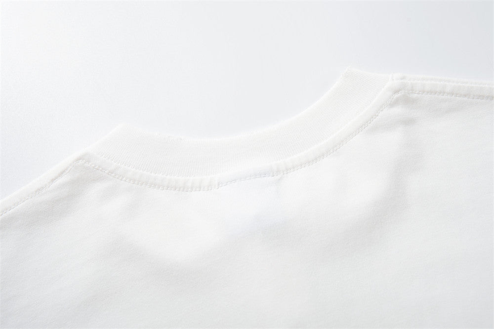 Herren-Langarm-Henley mit Schriftprint und Nieten – unregelmäßige Einsätze