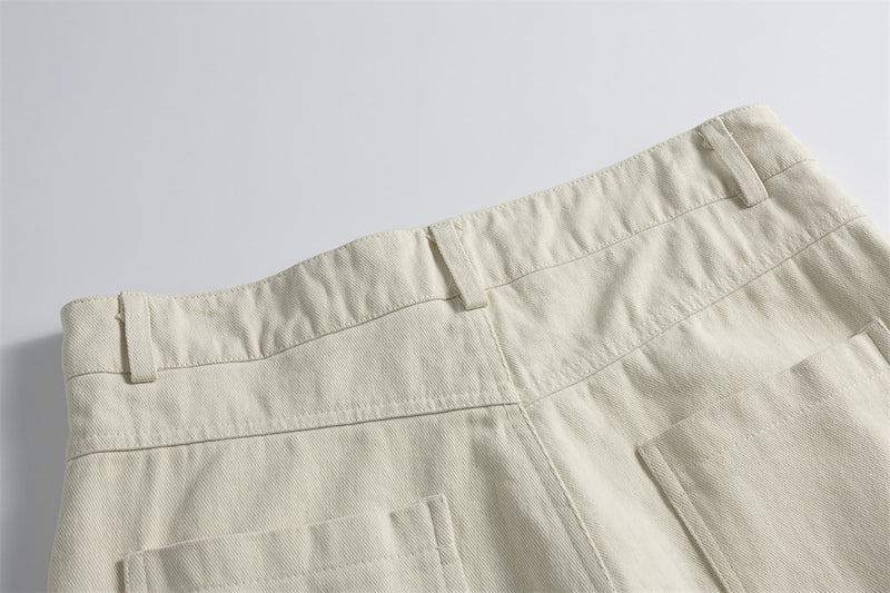 Wide-Leg Barrel Fit Pants – Oversized Silhouette Trousers for Men