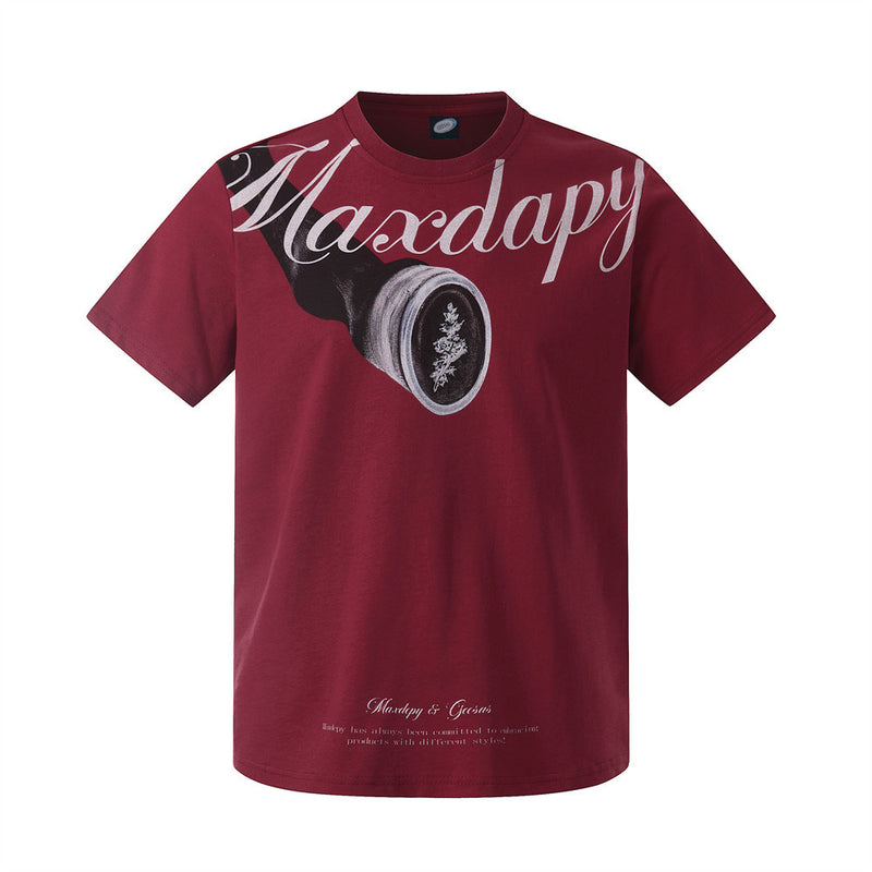Oversized Graphic Print T-Shirt | Streetwear Script Logo Tee