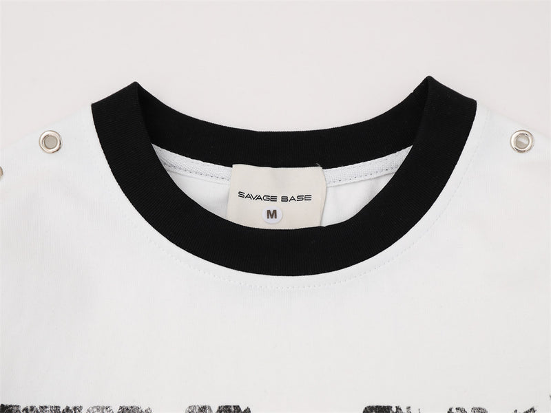 Men's Long Sleeve Colorblock Graphic Tee – Will Not Alter Skicen Club Print with