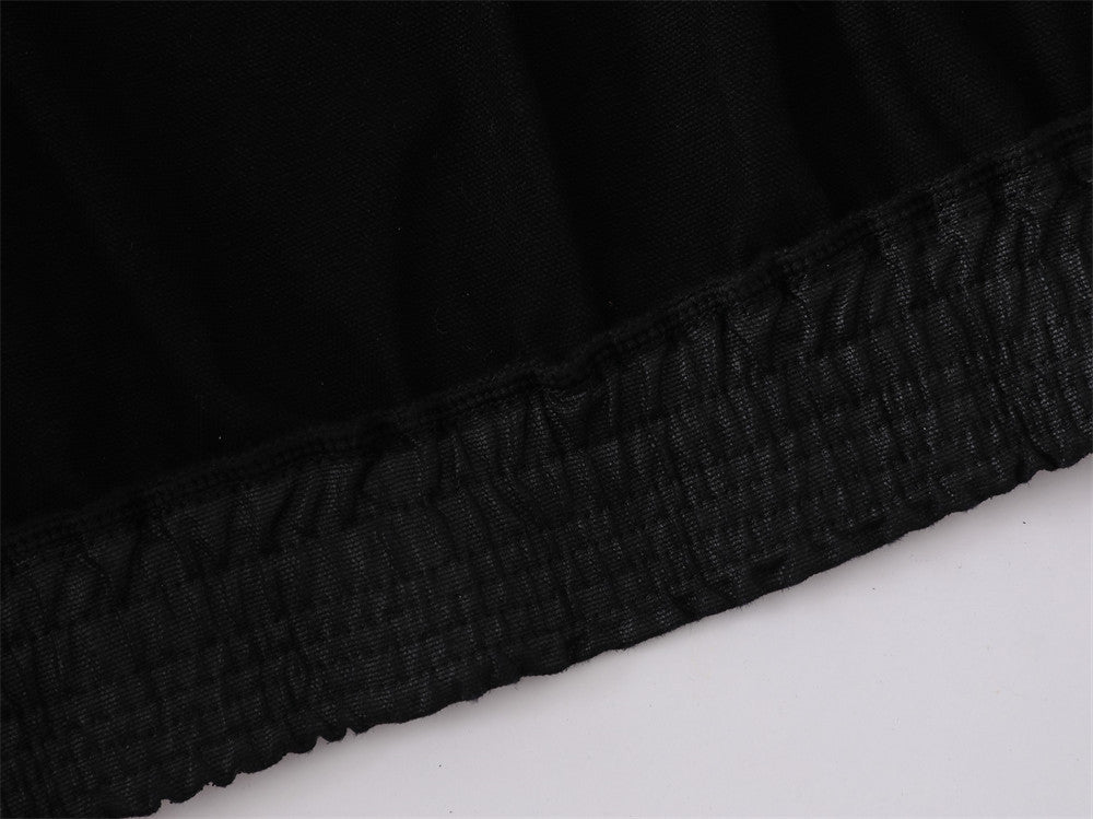 Blouson bomber homme noir à col montant – Harrington enduit coupe décontractée