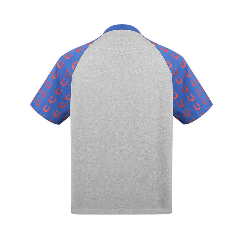 Wild Horse Graphic Colorblock Raglan T-Shirt