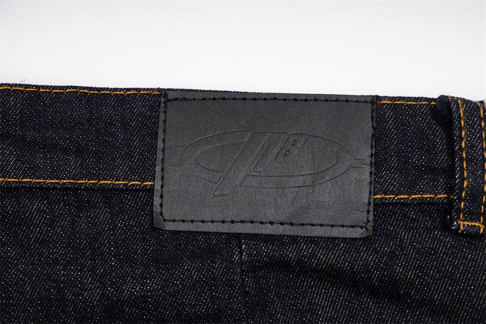 High-Waist Wide-Leg Jeans with Star Embroidery – Double Waistband Baggy Fit