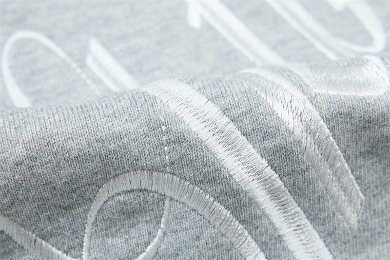 Wide-Leg Sweatpants with Pegasus Embroidery & Crew Skatepark Graphic