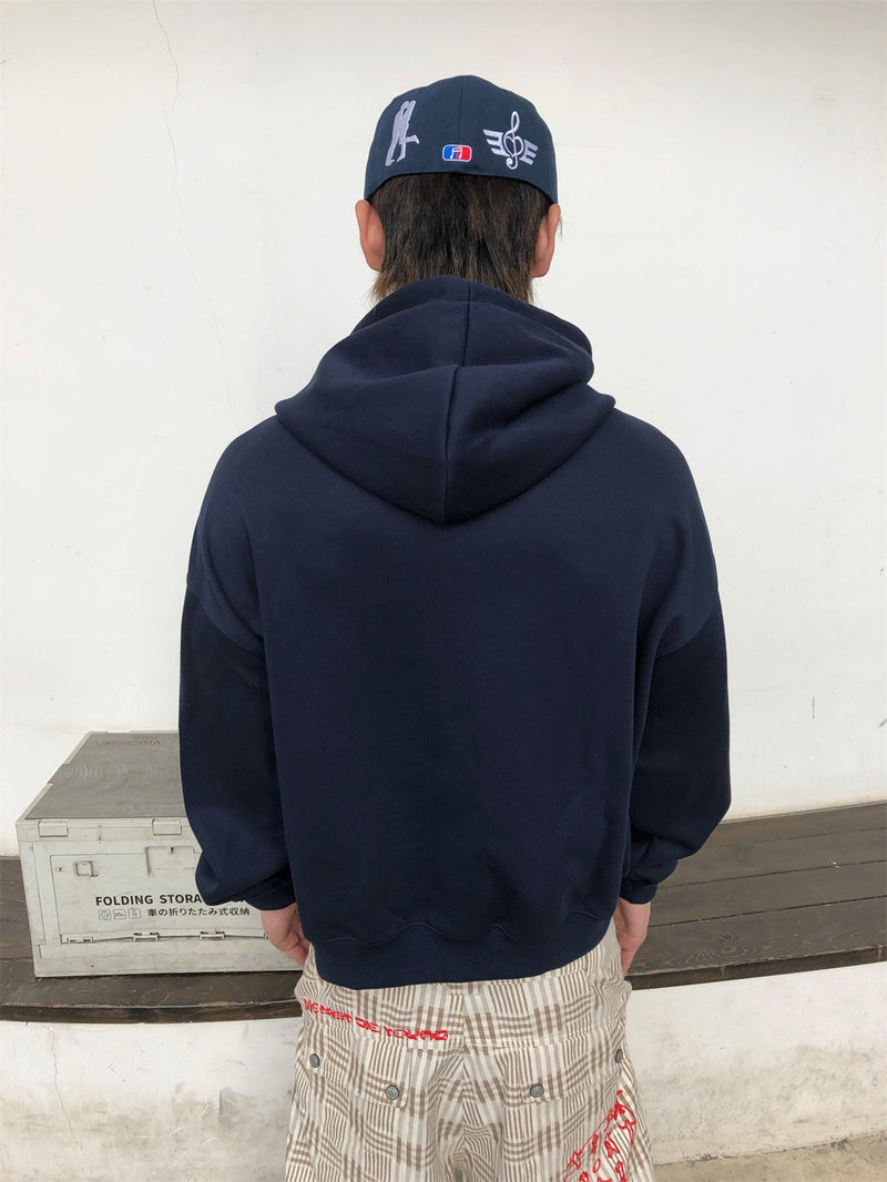 Sweat à capuche zippé brodé Pegasus – Streetwear américain numéro 3