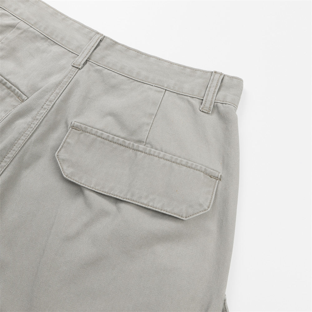 Pantalon cargo wide leg – Coupe décontractée workwear à poches multiples