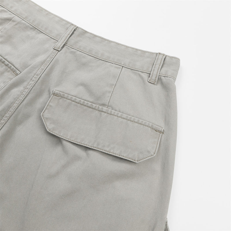 Pantalon cargo wide leg – Coupe décontractée workwear à poches multiples