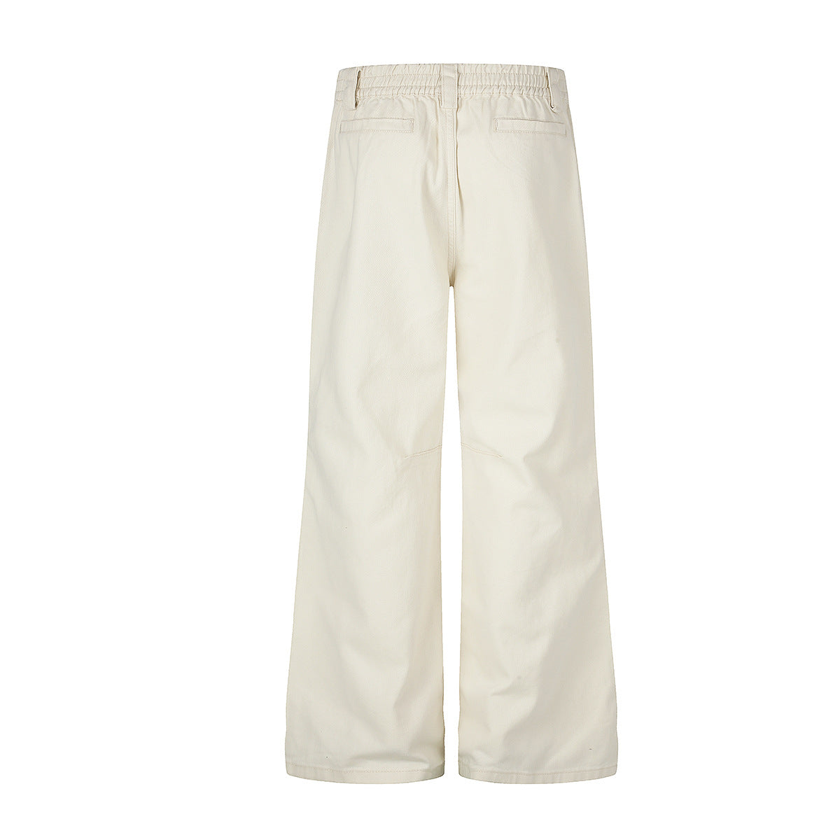 Wide-Leg Studded Pants – Retro American Vintage Metal Rivet Wide Leg Trousers