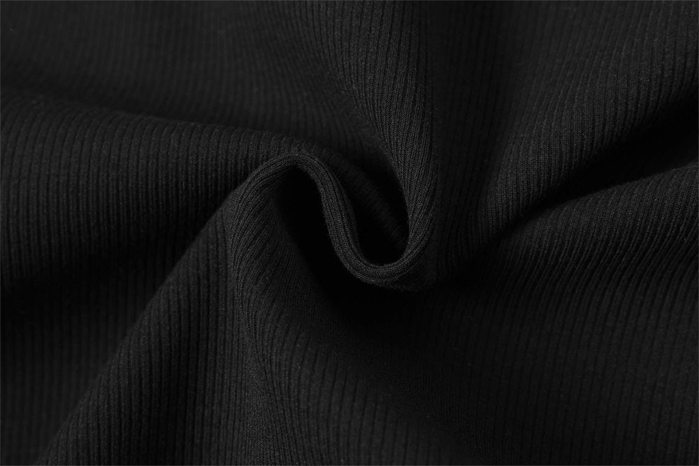 Mock Neck Full-Zip Sweatshirt Jacket with Abstract Wave Print