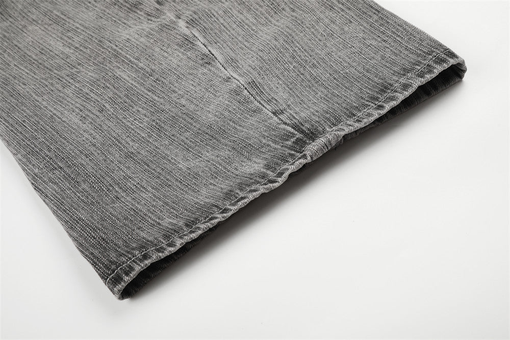 Wide-Leg Barrel Jeans – Punk Washed Vintage Silhouette