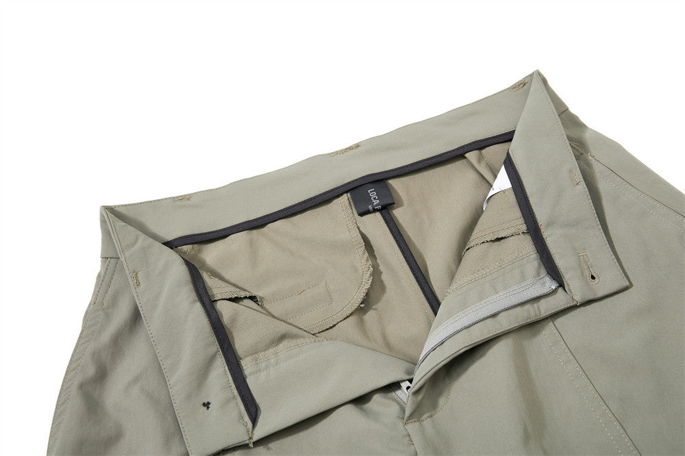 Wide-Leg Barrel Trousers with Belt – High-Waist Oversized Curved Pants
