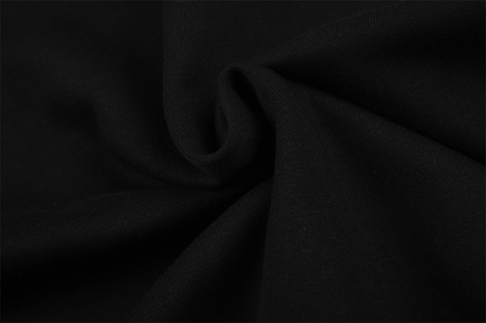 Bow Embroidery Zip-Up Hoodie – Oversized Sequin Ribbon Detail