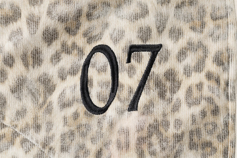 Leopard Print Hooded Bomber Jacket with Faux Fur Trim