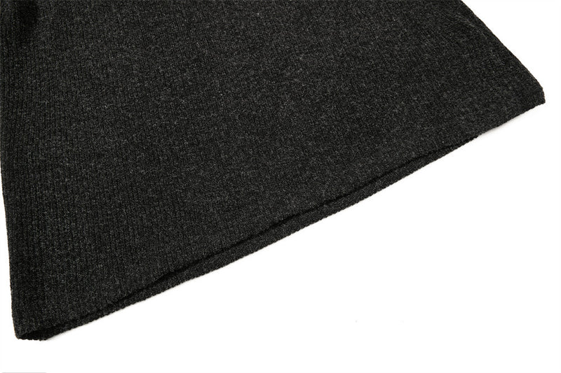 Men's Ribbed Knit Henley Sweater – Long Sleeve, Relaxed Fit