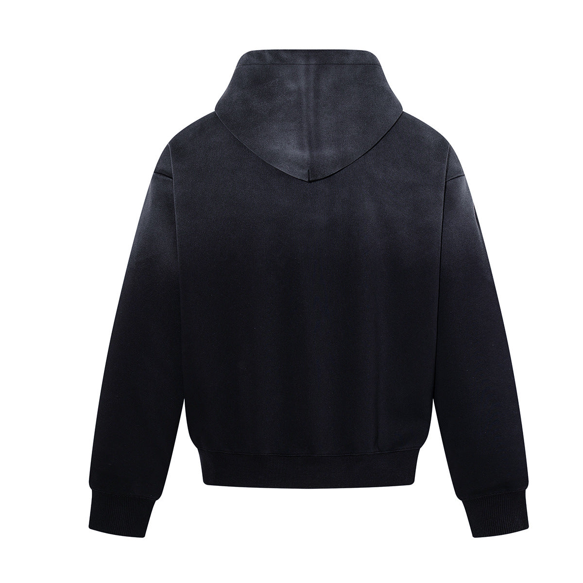 Refuse Politely Graphic Zip-Up Hoodie – Washed Oversized Streetwear Fleece