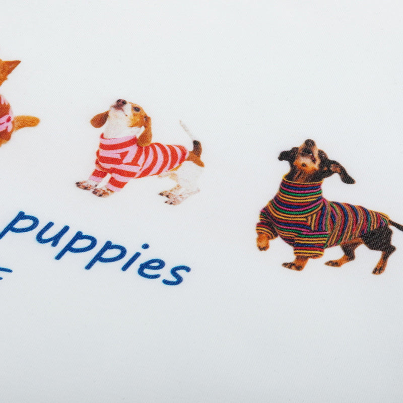 Five Puppies T-Shirt mit Motiv – Unisex-T-Shirt mit kurzen Ärmeln und Rundhalsausschnitt
