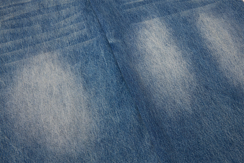 Vaqueros azules para hombre – Pantalón vaquero recto vintage lavado, de pierna ancha y corte baggy
