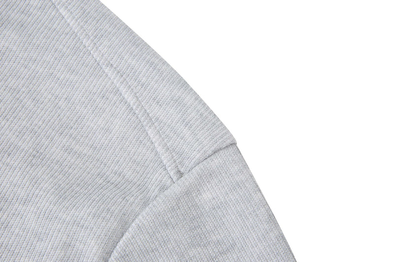 Veste homme côtelée zippée à col montant – Style sportswear vintage délavé