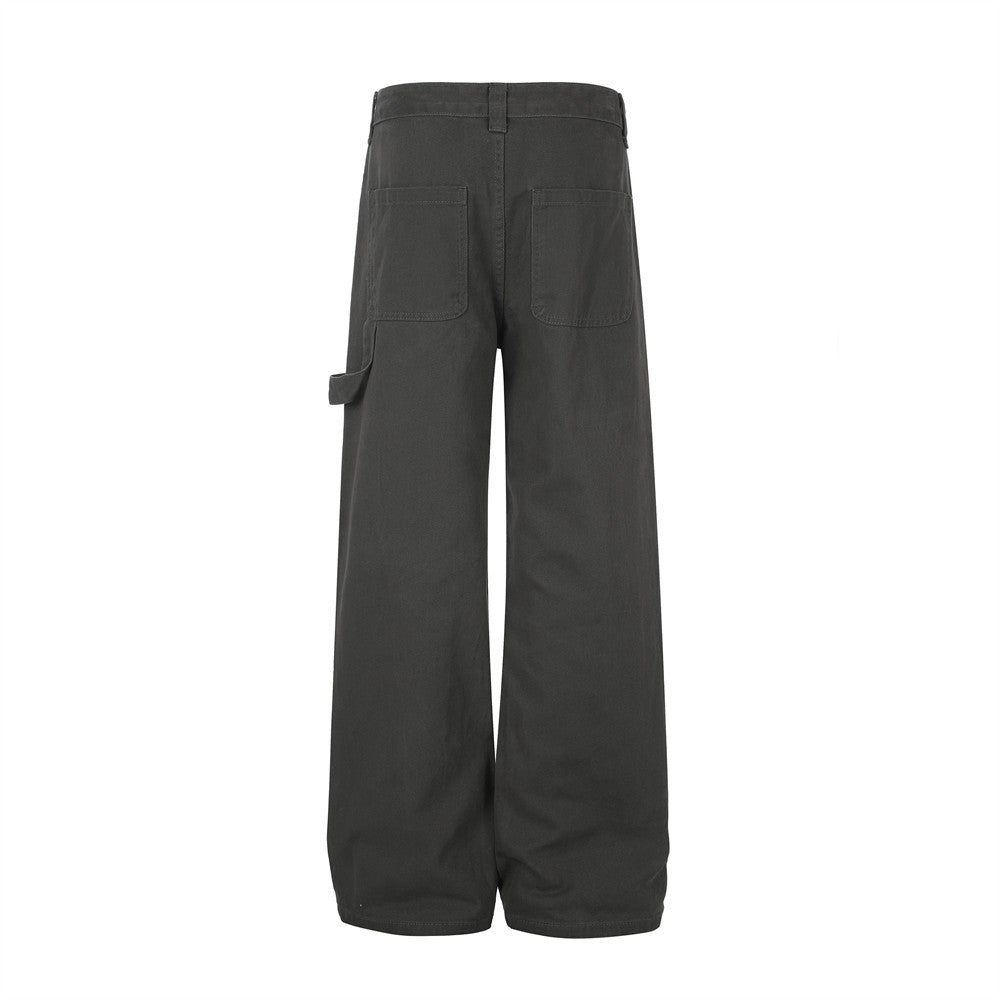 Pantalon de charpentier à jambes larges – Coupe décontractée inspirée du workwear