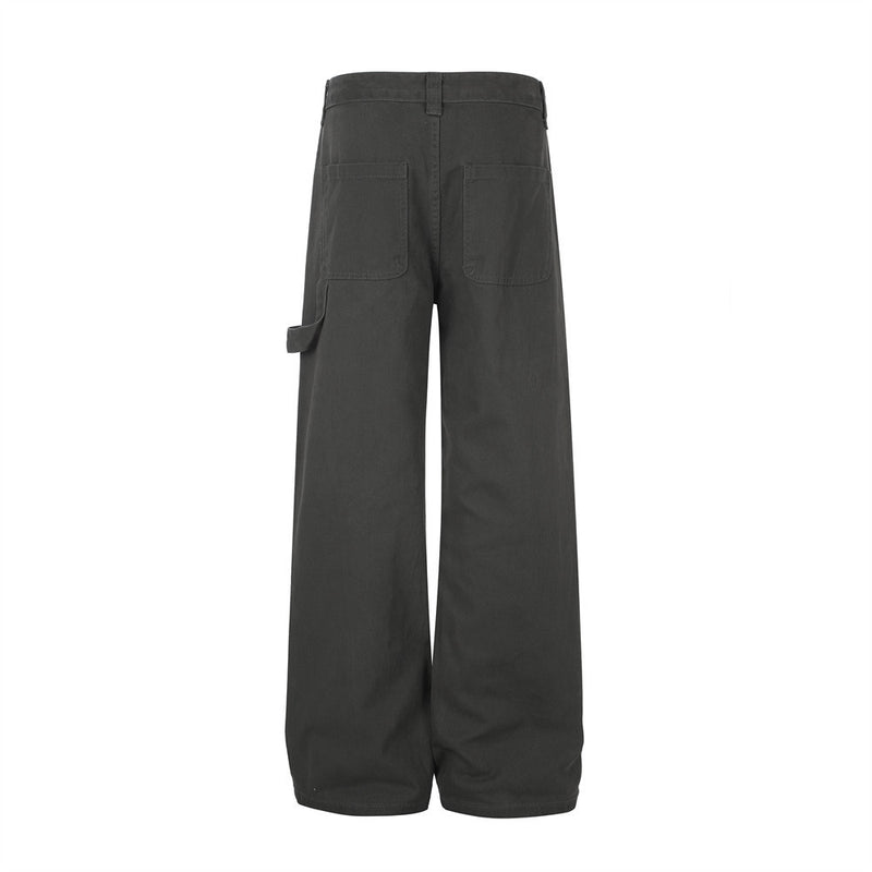 Pantalon de charpentier à jambes larges – Coupe décontractée inspirée du workwear