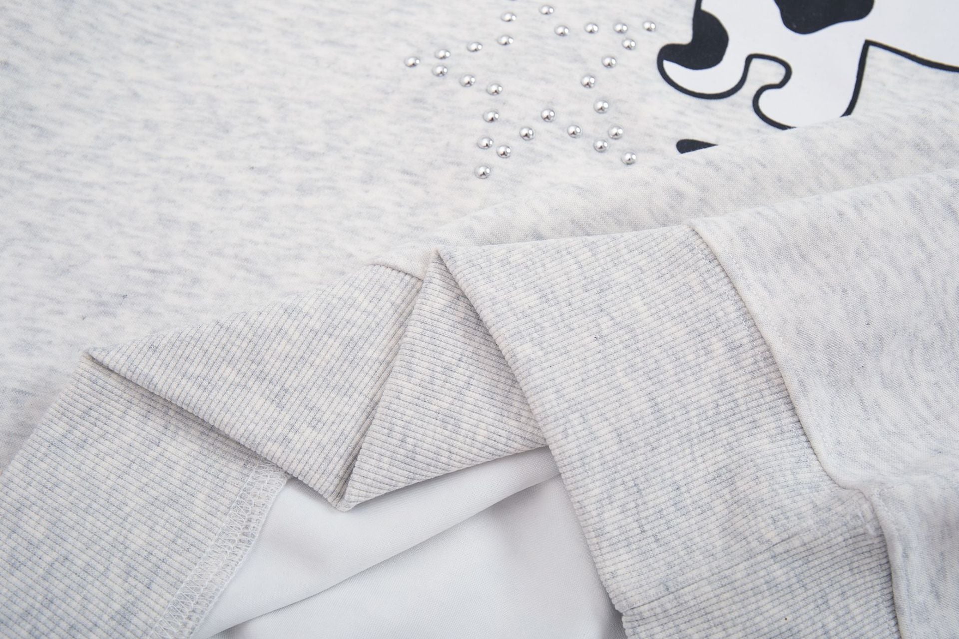 Sudadera Ahotero con capucha y estampado de dálmata – Gráfico de dibujos animados oversize