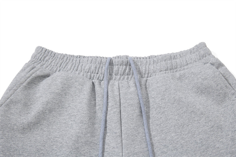 Wide-Leg Sweatpants with Gothic Script Logo — Relaxed Fit Streetwear Joggers