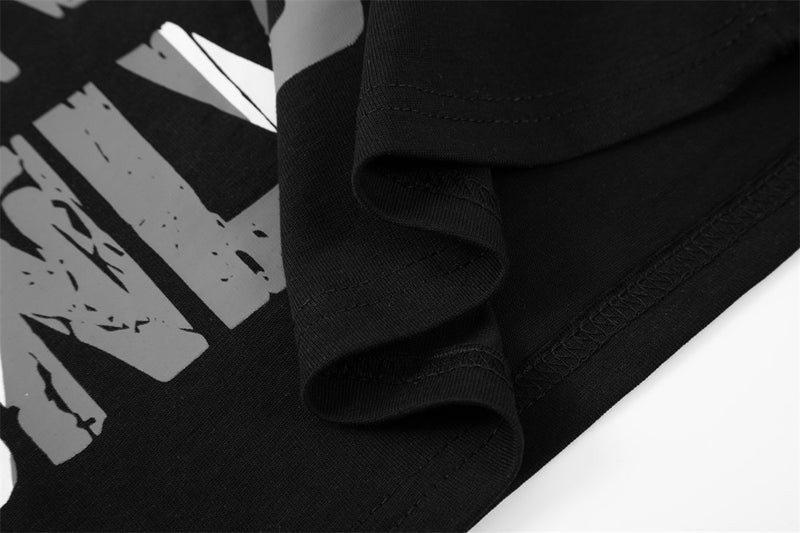 Battlekro Graphic Oversized T-Shirt – Men's Hip Hop Street Style Tee