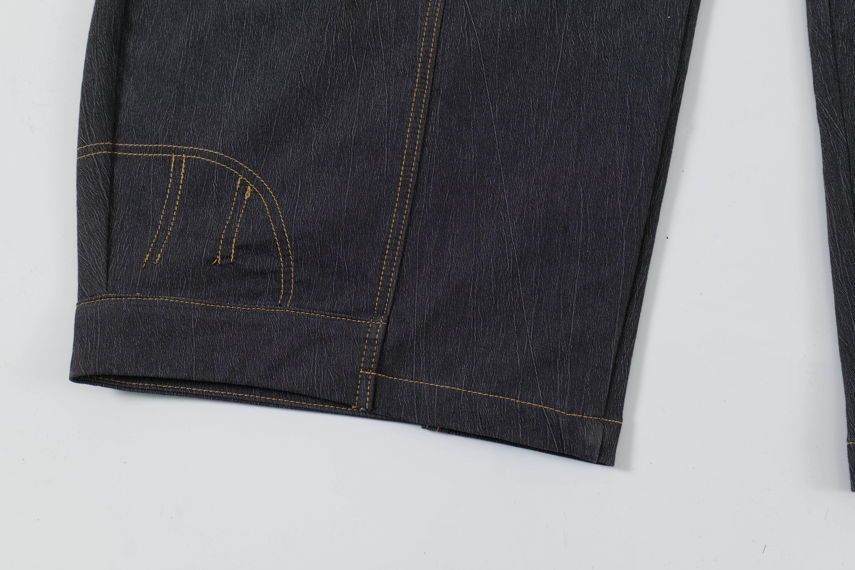 Omirad Curved Volume Wide-Leg Balloon Jeans | SEAKOFF