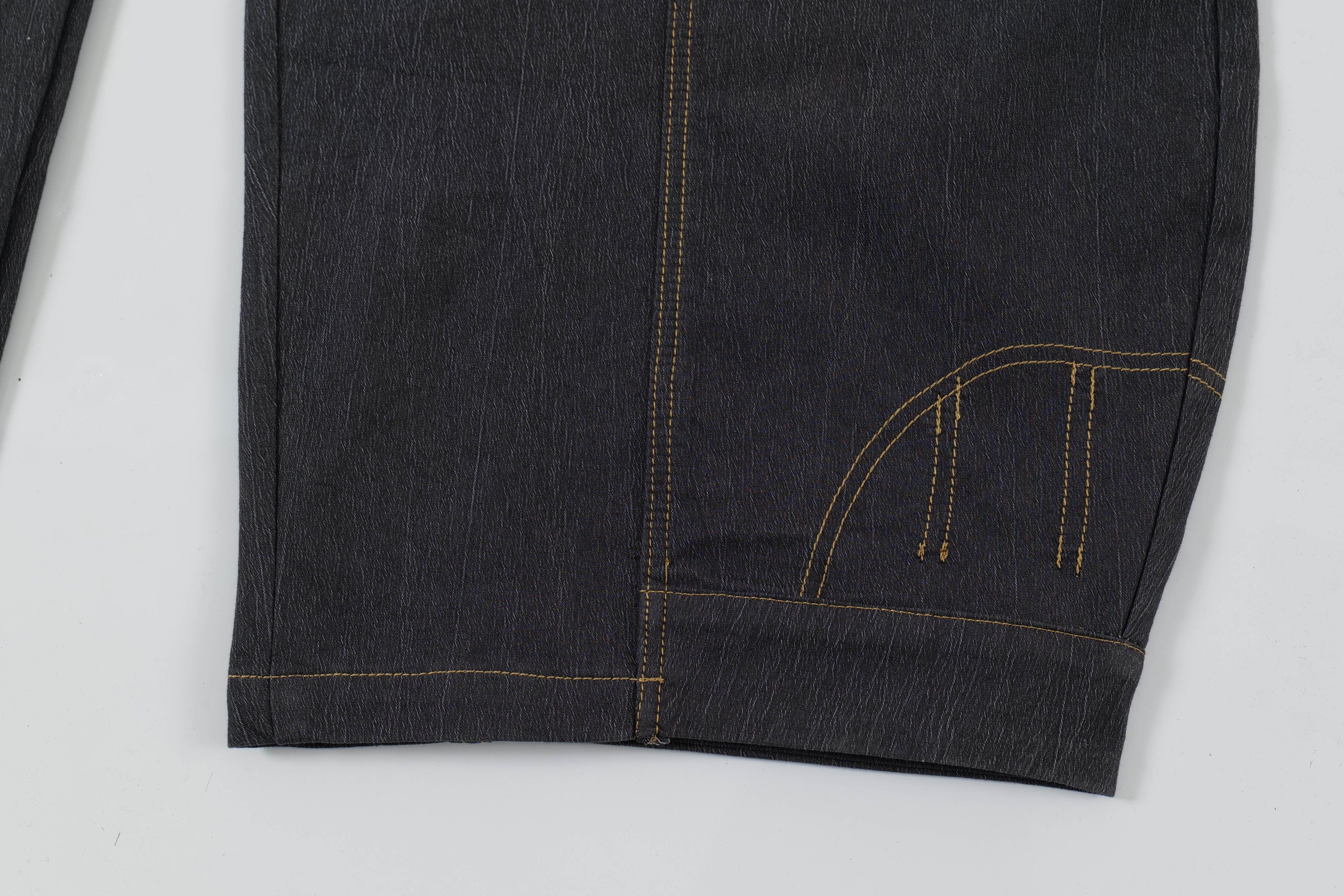 Omirad Curved Volume Wide-Leg Balloon Jeans | SEAKOFF