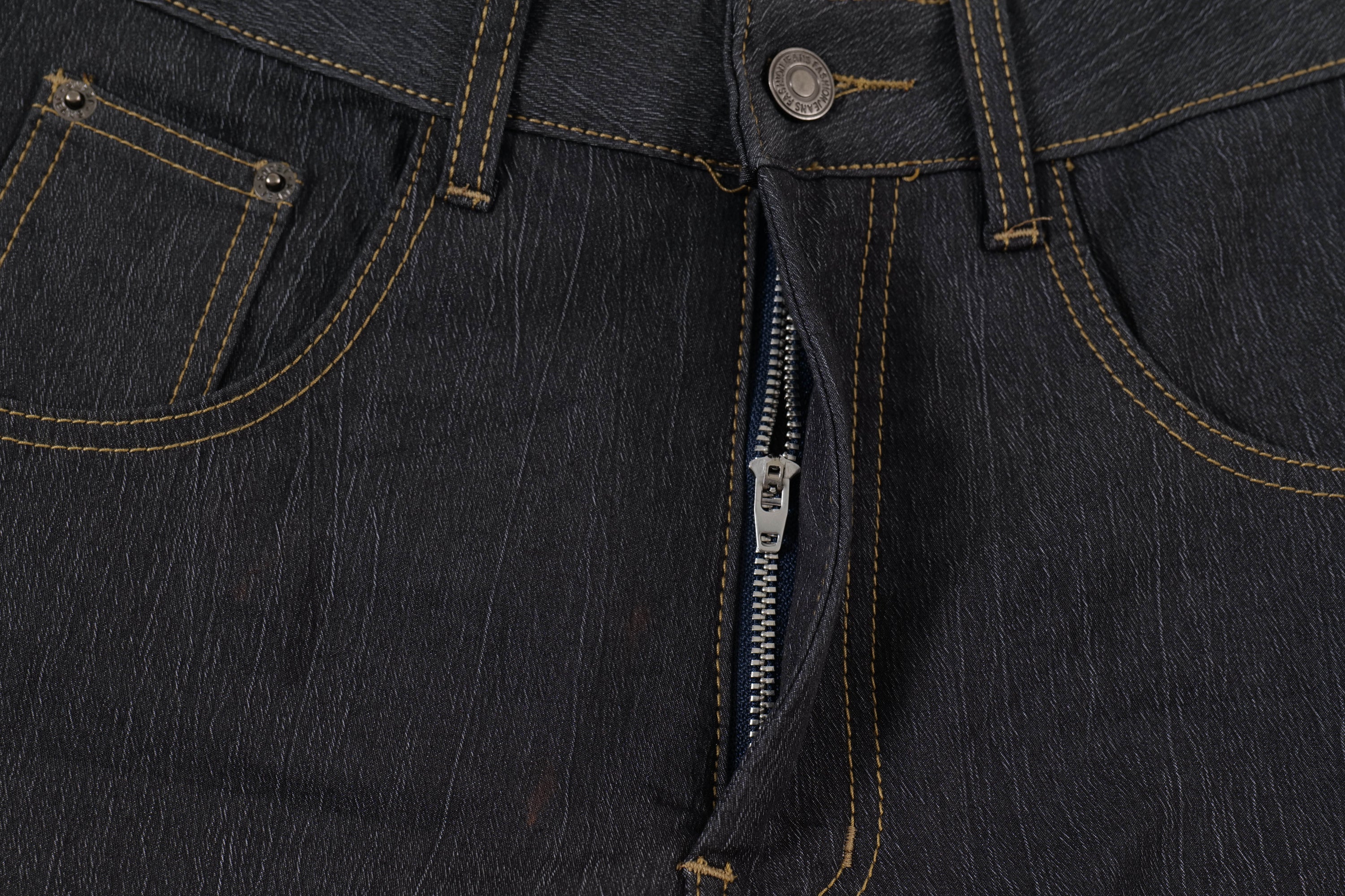 Omirad Curved Volume Wide-Leg Balloon Jeans | SEAKOFF