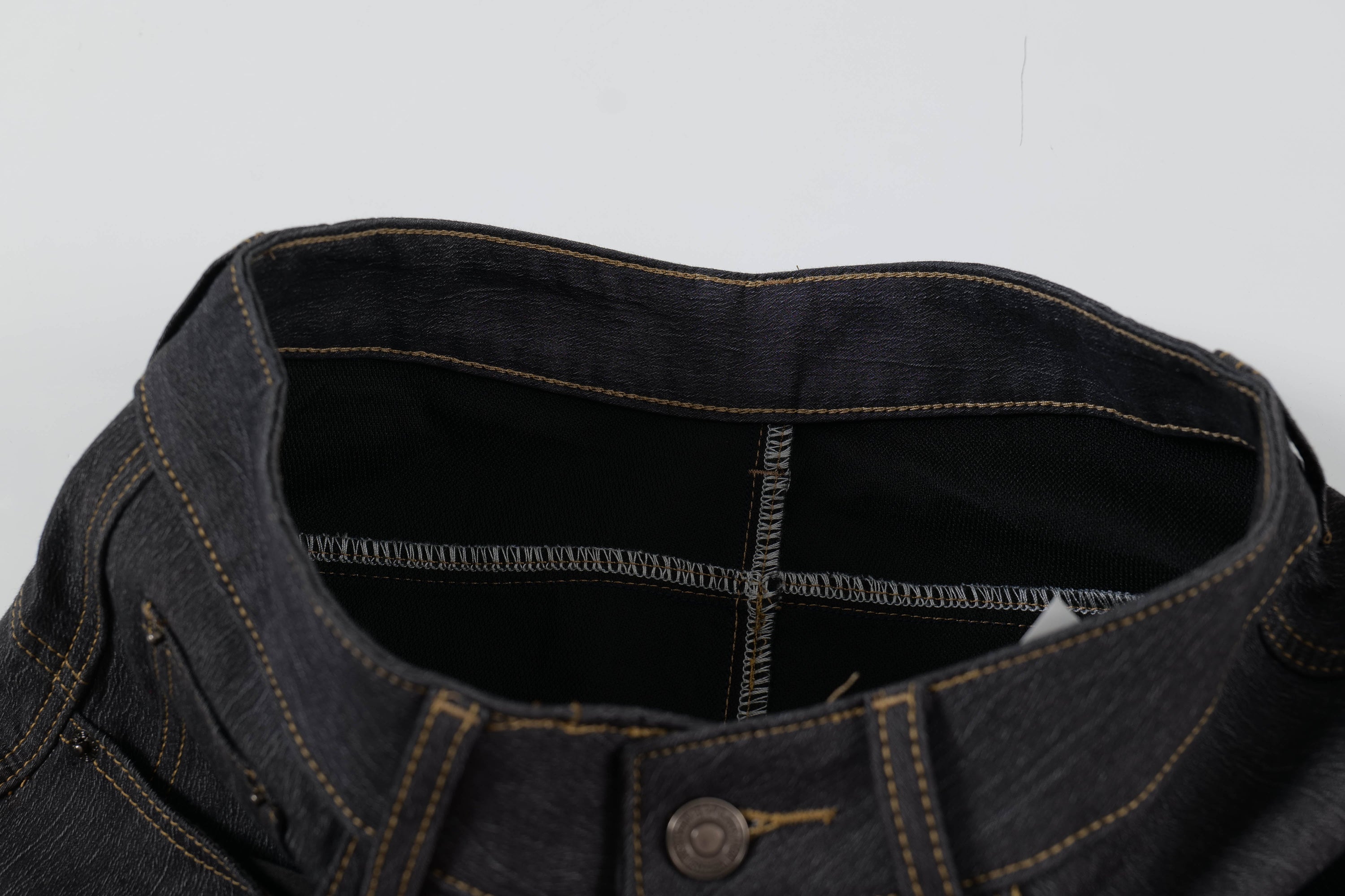 Omirad Curved Volume Wide-Leg Balloon Jeans | SEAKOFF