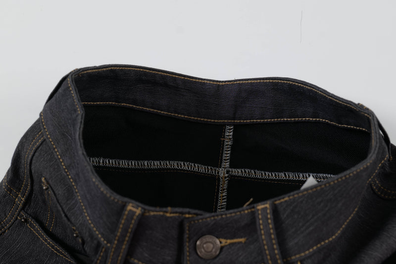 Omirad Curved Volume Wide-Leg Balloon Jeans | SEAKOFF