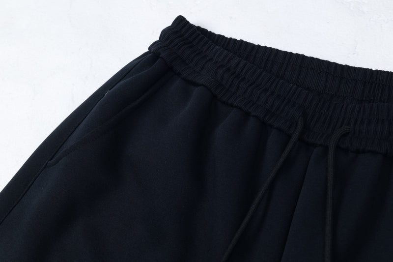 Curved Triple-Stripe Wide-Leg Track Pants | Streetwear