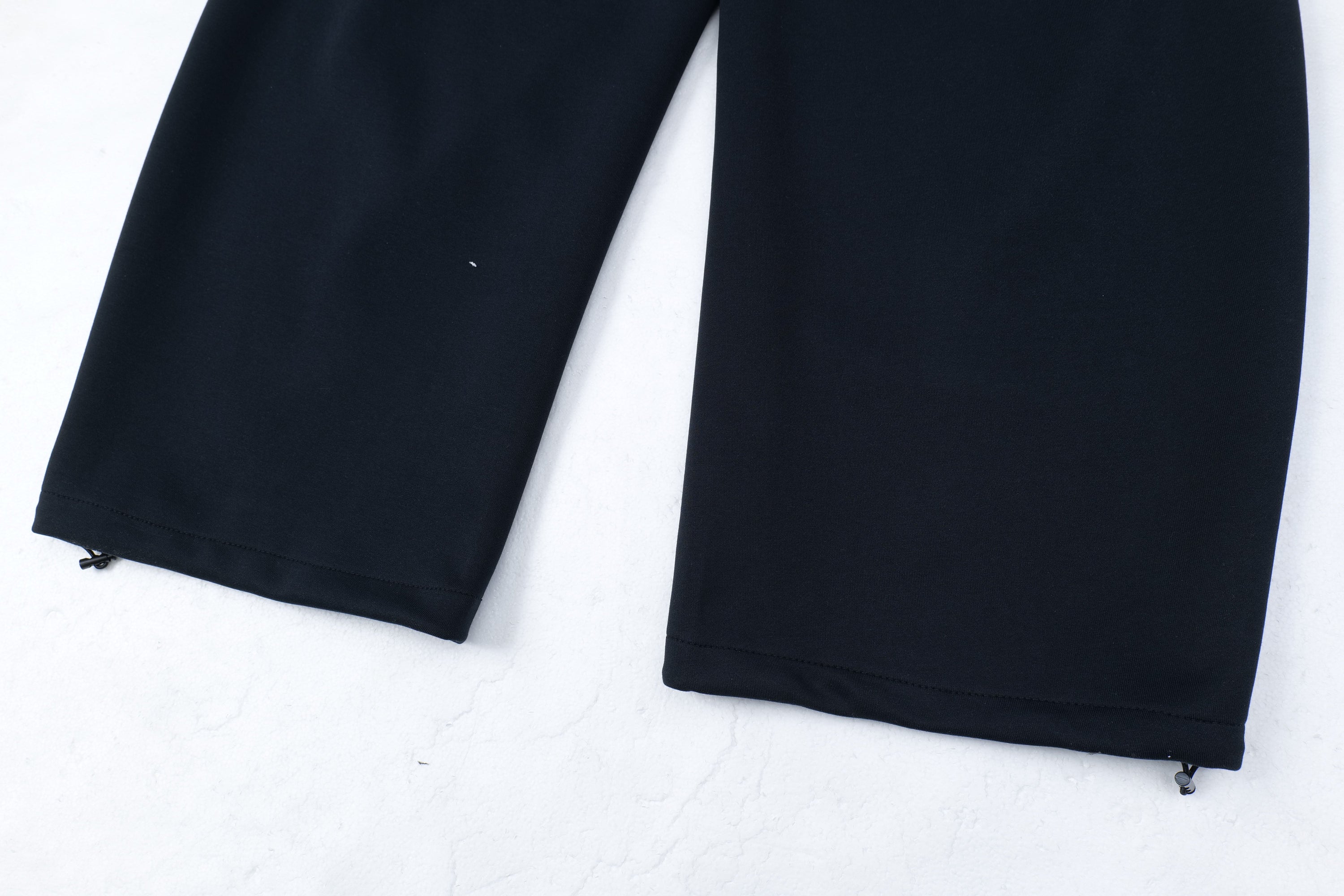 Curved Triple-Stripe Wide-Leg Track Pants | Streetwear