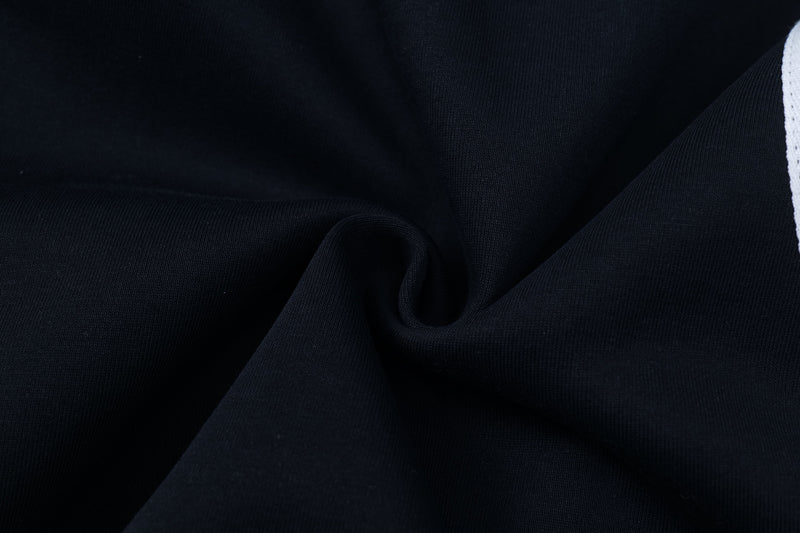 Curved Triple-Stripe Wide-Leg Track Pants | Streetwear
