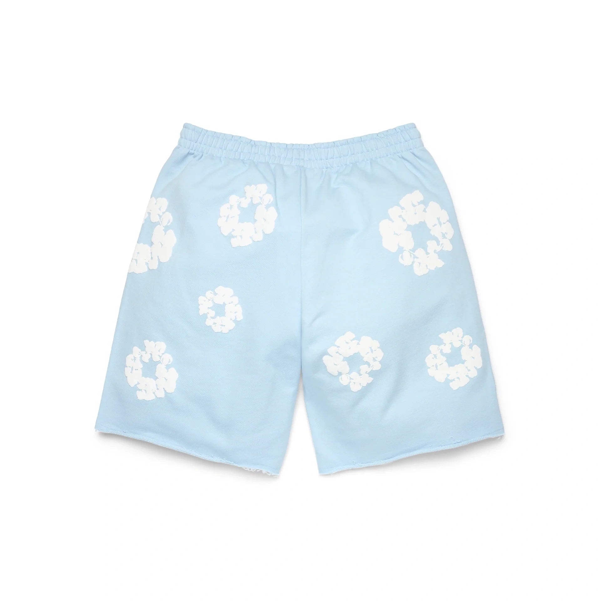 Denim Tears Cotton Wreath Sweat Shorts – Powder Blue