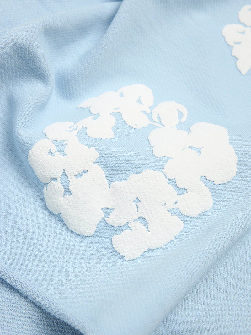 Denim Tears Cotton Wreath Sweat Shorts – Powder Blue