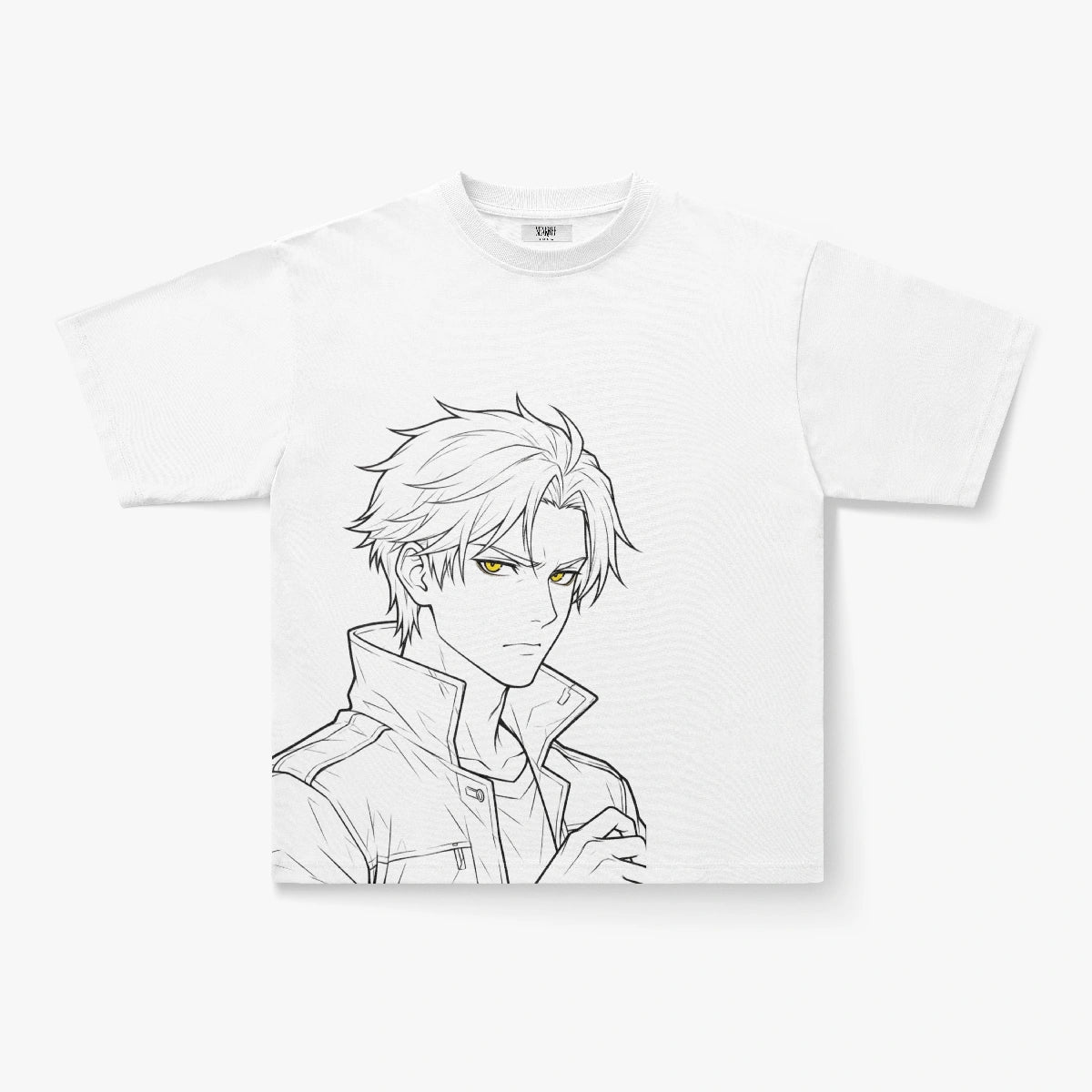 Silent Resolve Graphic T-Shirt | 275g Heavyweight 100% Cotton Loose Fit Tee