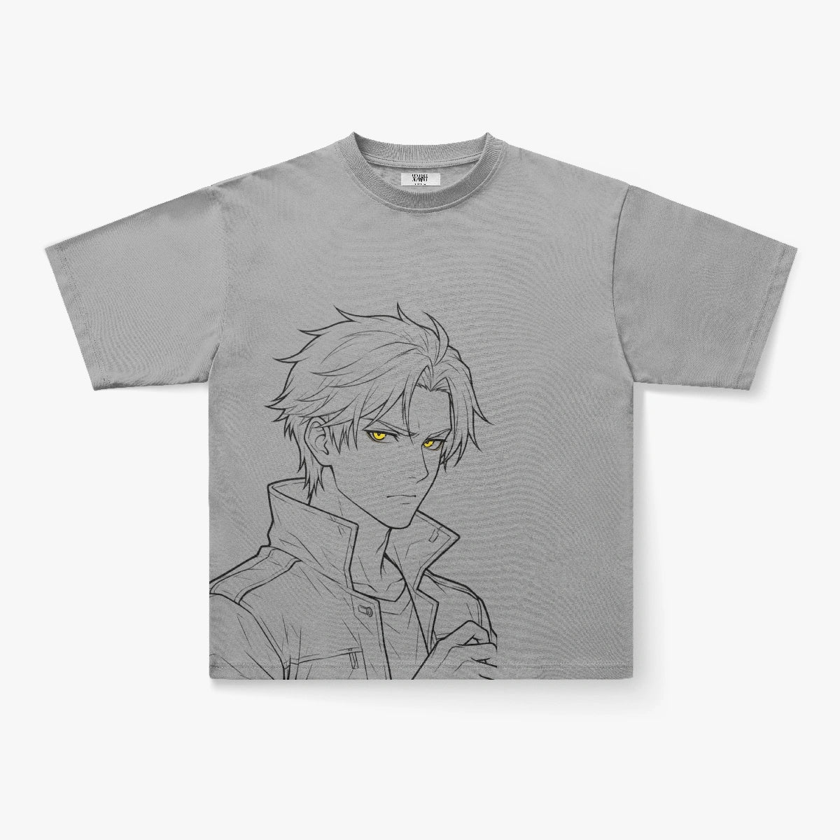 Silent Resolve Graphic T-Shirt | 275g Heavyweight 100% Cotton Loose Fit Tee