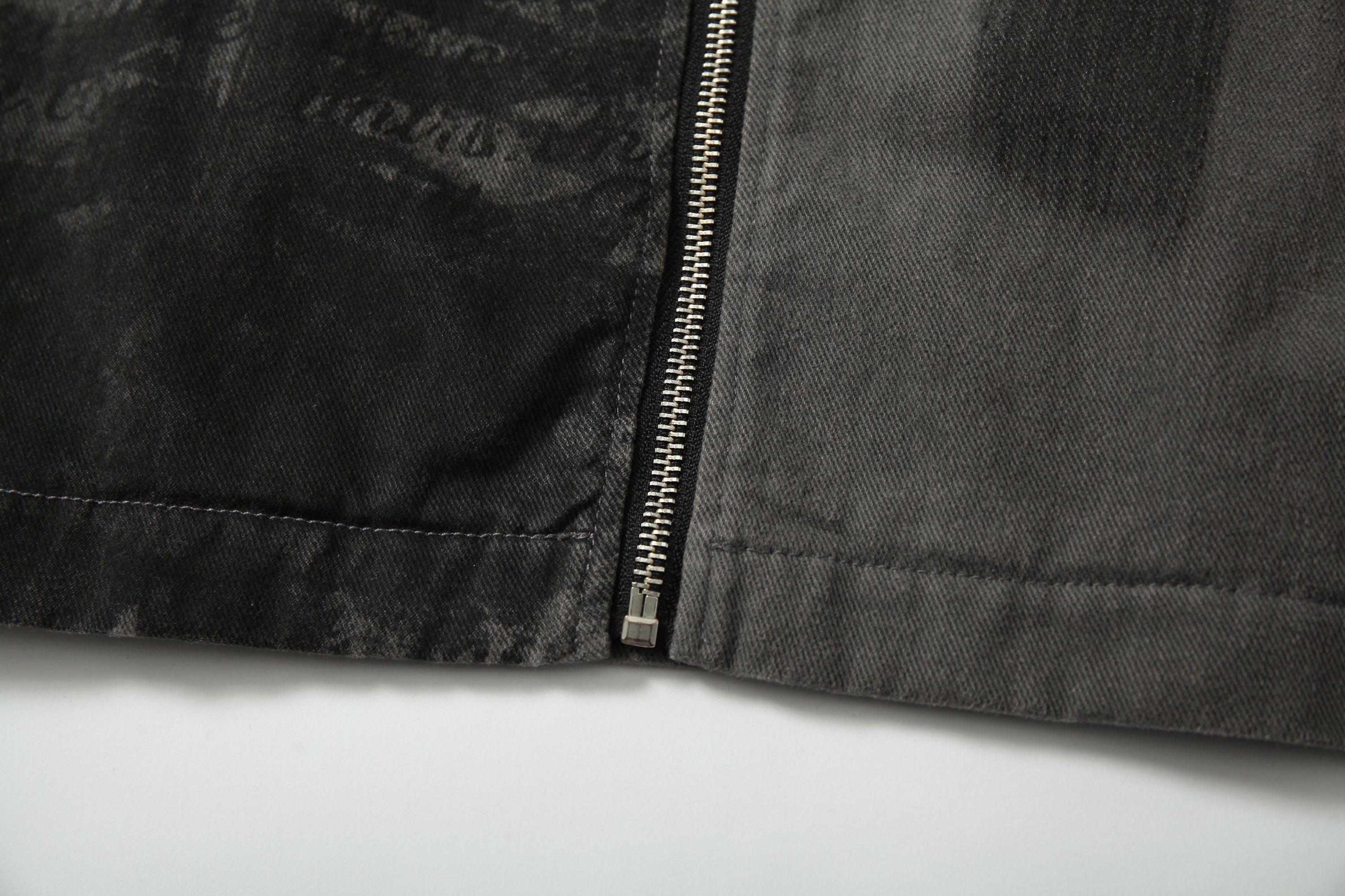 Omirad Gothic Patchwork Zip Jacket | Dark Street Graphic