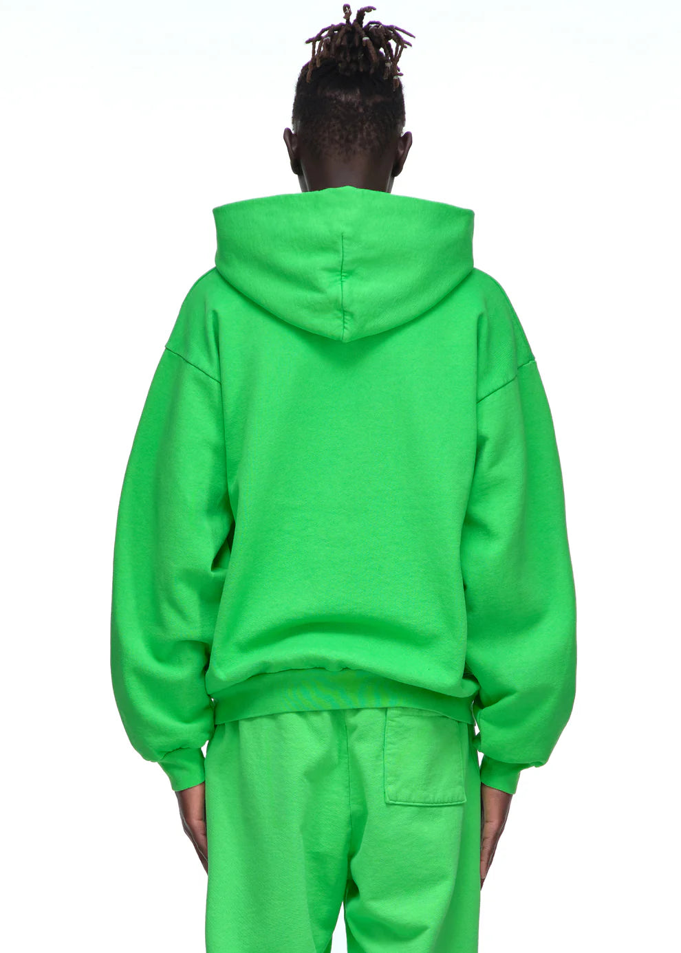 Sp5der “Web Core” Hoodie – Neon Green 440GSM Heavyweight Oversized Streetwear Pullover