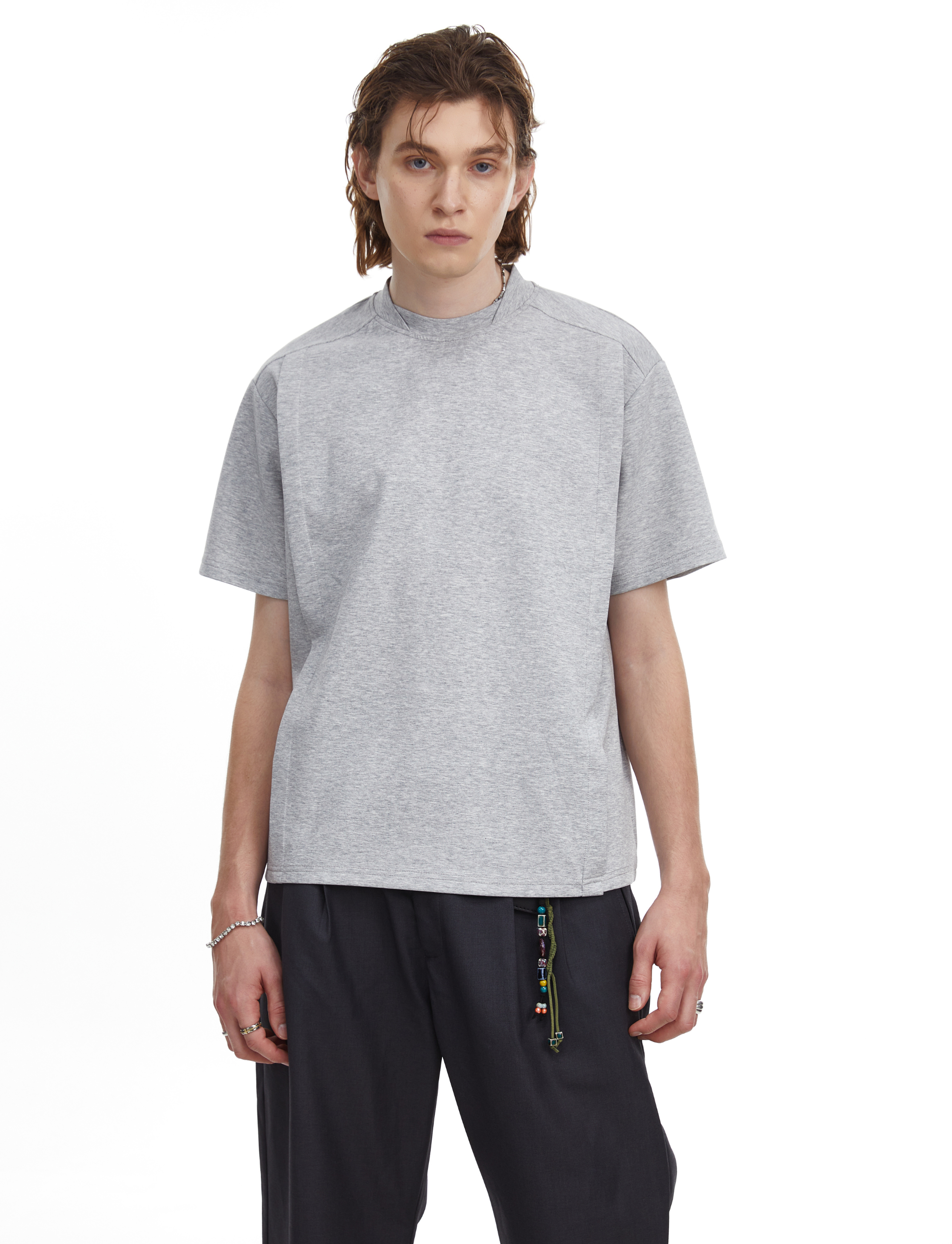 Omirad Essential Structured Oversized Tee | Minimal Streetwear
