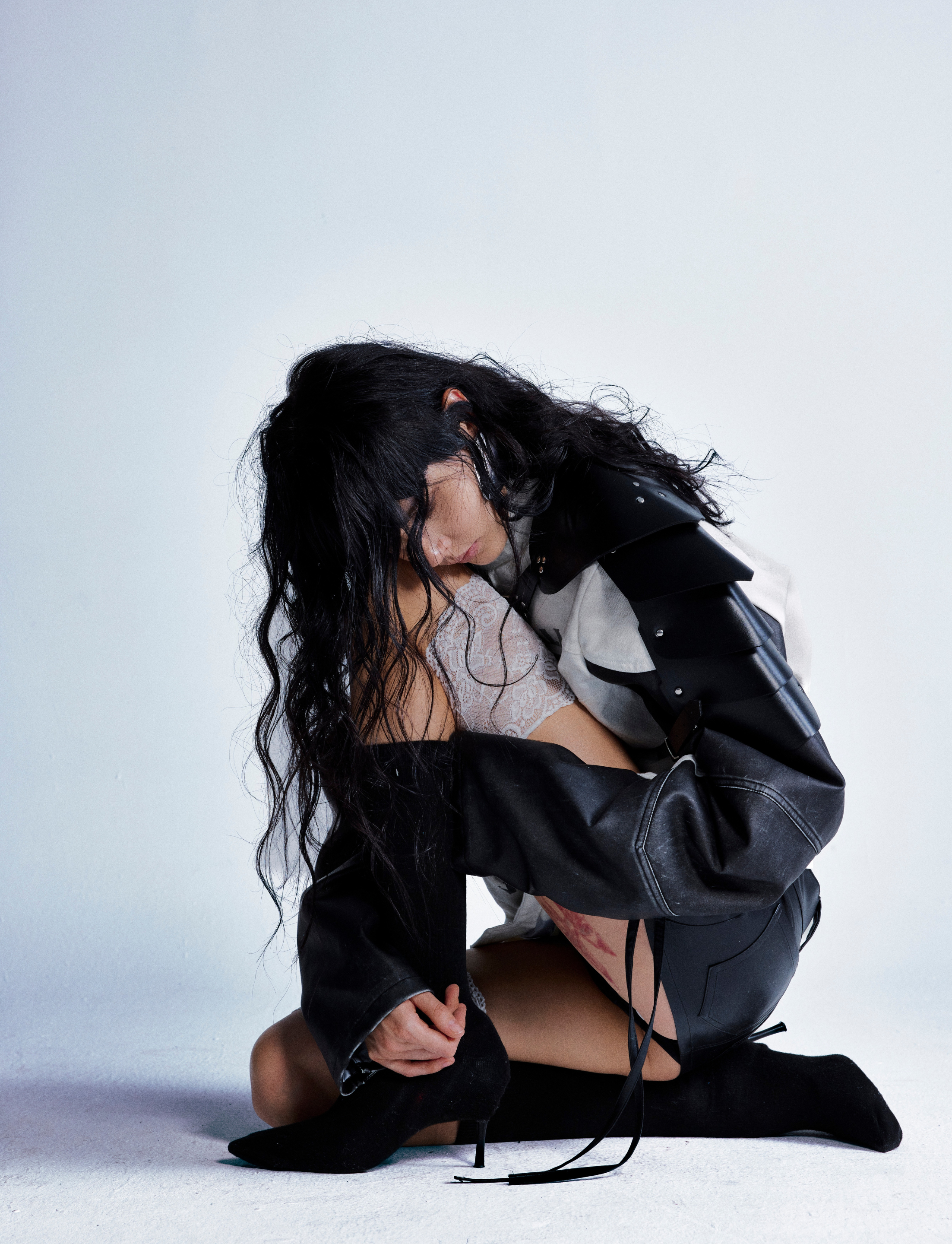 Omirad Contrast Moto Jacket – Skull Graphic Street Jacket