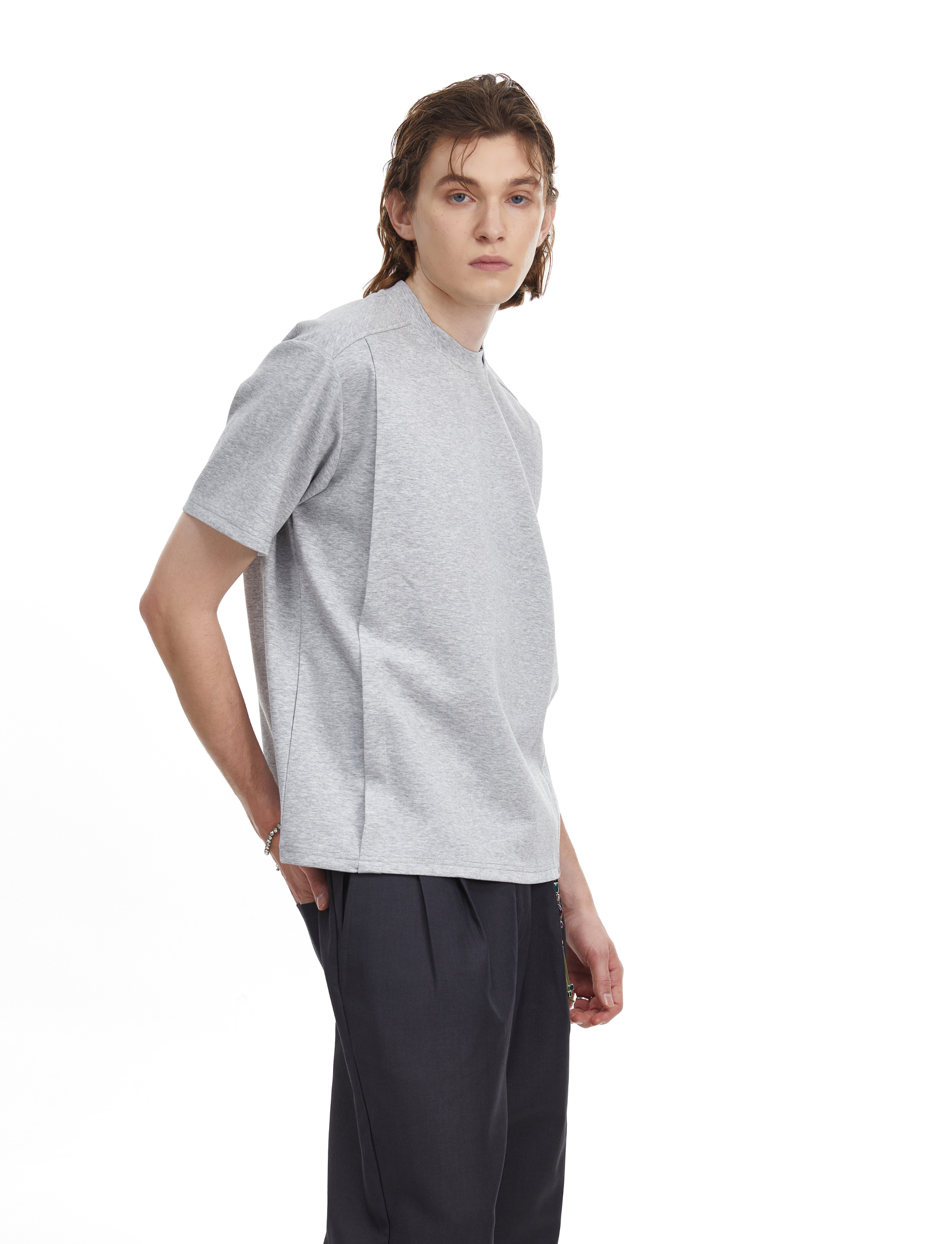 Omirad Essential Structured Oversized Tee | Minimal Streetwear
