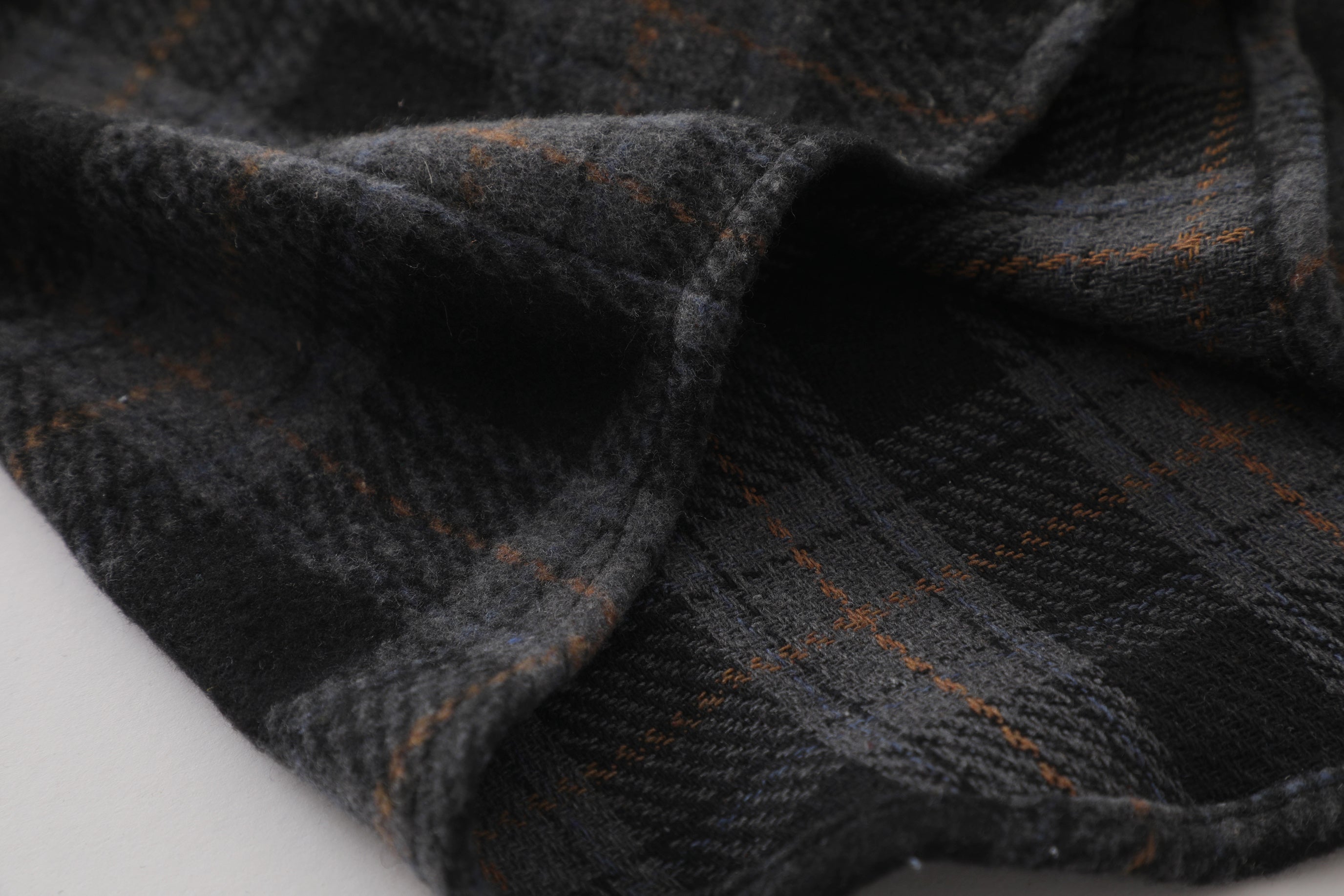 Hooded Plaid Flannel Overshirt | Contrast Hood Streetwear Shacket